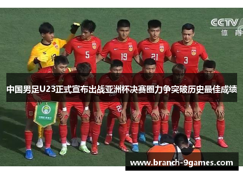 中国男足U23正式宣布出战亚洲杯决赛圈力争突破历史最佳成绩
